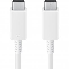 Кабель Samsung USB Type-C to USB Type-C 1.8m (EP-DX510JWRGRU) White