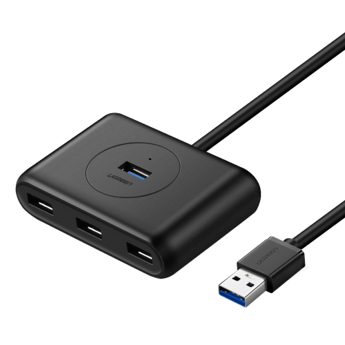 Купить USB-хаб Ugreen CR113 USB 3.0 to 4 x USB 0.5m (20290) Black - цена в Харькове, Киеве, Днепре, Одессе
в интернет-магазине Telemart фото