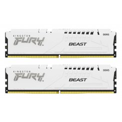 ОЗП Kingston DDR5 32GB (2x16GB) 5600Mhz FURY Beast White (KF556C40BWK2-32)