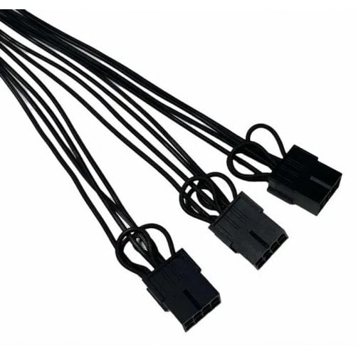 Купить Кастомный кабель питания QUBE 12+4P VGA (QBW12+4PB) Black - цена в Харькове, Киеве, Днепре, Одессе
в интернет-магазине Telemart фото