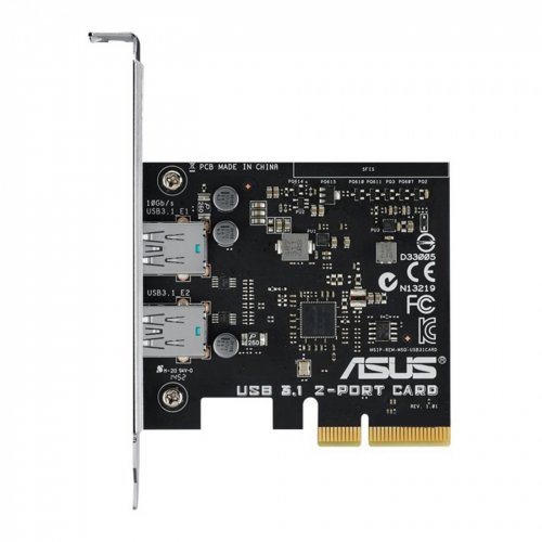 Купить Контроллер Asus PCIe to 2 x USB 3.1 Type A (90MC0360-M0EAY0) - цена в Харькове, Киеве, Днепре, Одессе
в интернет-магазине Telemart фото