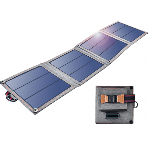 Купить Солнечная панель Choetech SC004 Solar Panel Charger 14W - цена в Харькове, Киеве, Днепре, Одессе
в интернет-магазине Telemart фото
