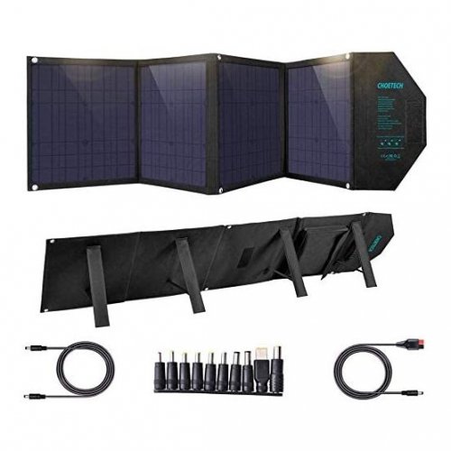 Купить Солнечная панель Choetech SC007 Solar Panel Charger 80W - цена в Харькове, Киеве, Днепре, Одессе
в интернет-магазине Telemart фото