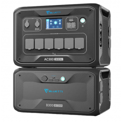 Зарядна станція з акумуляторним модулем BLUETTI AC300 3000W + B300 3072Wh