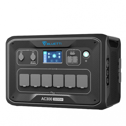 Зарядна станція з акумуляторним модулем BLUETTI AC300 3000W + B300 3072Wh купити в Україні: Київ, Львів, Хмельницький, Тернопіль, Івано-Франківськ | Низька ціна, відгуки, характеристики від TELEMART фото