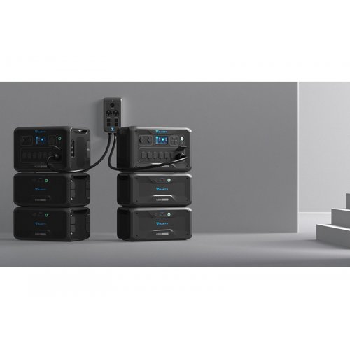 Зарядна станція з акумуляторним модулем BLUETTI AC300 3000W + B300 3072Wh купити в Україні: Київ, Львів, Хмельницький, Тернопіль, Івано-Франківськ | Низька ціна, відгуки, характеристики від TELEMART фото