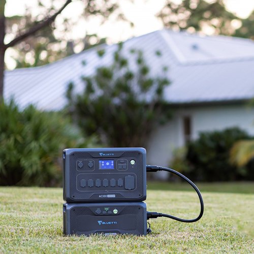 Зарядна станція з акумуляторним модулем BLUETTI AC300 3000W + B300 3072Wh купити в Україні: Київ, Львів, Хмельницький, Тернопіль, Івано-Франківськ | Низька ціна, відгуки, характеристики від TELEMART фото
