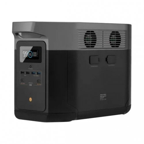 Купити Зарядна станція EcoFlow DELTA Max 2000 2400W 2016Wh - ціна в Києві, Львові, Вінниці, Хмельницькому, Франківську, Україні | інтернет-магазин TELEMART.UA фото