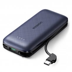 Powerbank Ugreen PB172 10000mAh 20W with USB Type-C Cable (80917) Blue