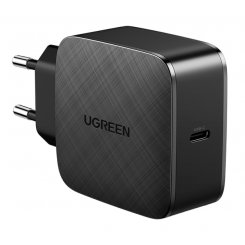 Мережевий зарядний пристрій Ugreen CD217 USB Type-C 65W (70817) Black