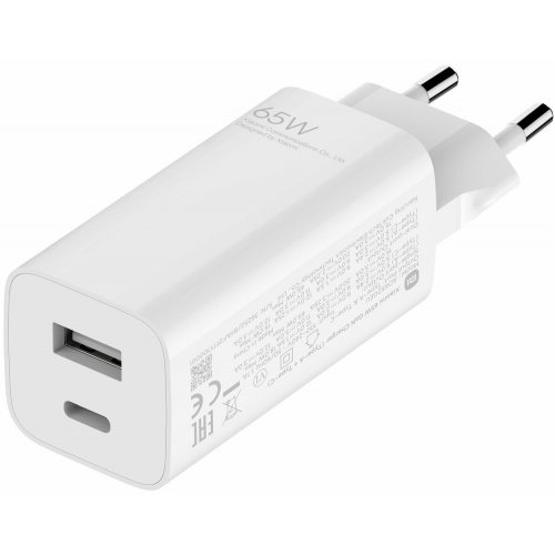 

Xiaomi USB + USB Type-C 65W (BHR5515GL) White