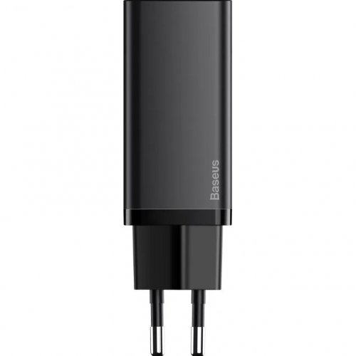 Купить Сетевое зарядное устройство Baseus GaN2 Lite USB + USB Type-C 65W (CCGAN2L-B01) Black - цена в Харькове, Киеве, Днепре, Одессе
в интернет-магазине Telemart фото