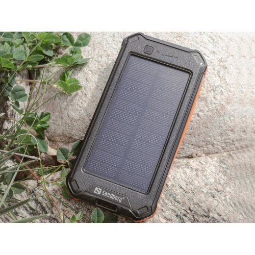 Купити Powerbank Sandberg 3 in 1 Solar 10000 mAh (420-72) - ціна в Києві, Львові, Вінниці, Хмельницькому, Франківську, Україні | інтернет-магазин TELEMART.UA фото