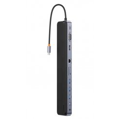 USB-хаб Baseus EliteJoy USB Type-C 11 in 1 (WKSX030013) Dark Gray
