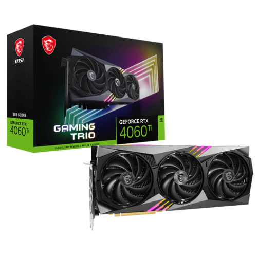 Продати Відеокарта MSI GeForce RTX 4060 Ti GAMING TRIO 8192MB (RTX 4060 Ti GAMING TRIO 8G) за Trade-In у інтернет-магазині Телемарт - Київ, Дніпро, Україна фото
