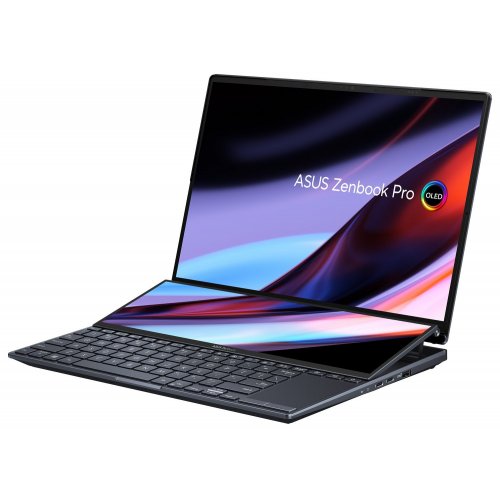 Продать Ноутбук Asus Zenbook Pro 14 Duo OLED UX8402VV-P1048 (90NB1172-M002X0) Tech Black по Trade-In интернет-магазине Телемарт - Киев, Днепр, Украина фото