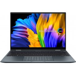 Ноутбук Asus Zenbook 14 Flip OLED UP5401ZA-KN147W (90NB0XL1-M00810) Pine Grey