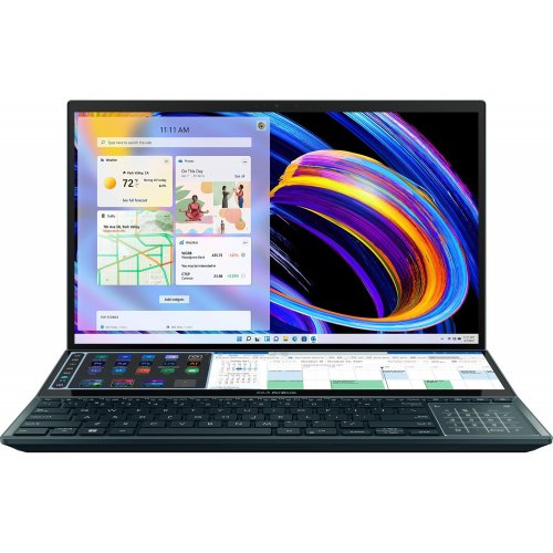 Продать Ноутбук Asus Zenbook Pro Duo 15 OLED UX582ZM-H2004W (90NB0VR1-M00780) Celestial Blue по Trade-In интернет-магазине Телемарт - Киев, Днепр, Украина фото