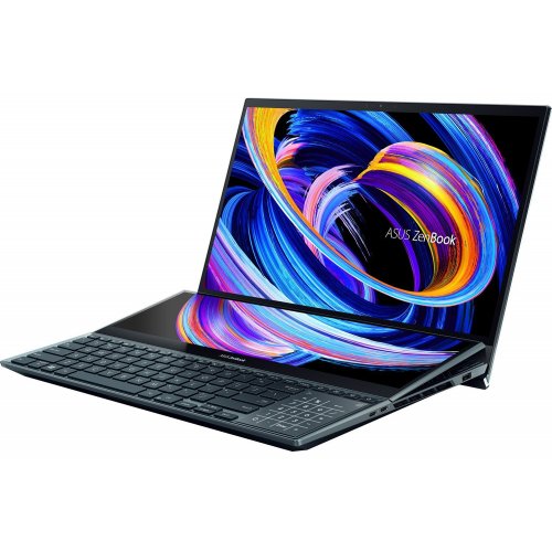 Продать Ноутбук Asus Zenbook Pro Duo 15 OLED UX582ZM-H2004W (90NB0VR1-M00780) Celestial Blue по Trade-In интернет-магазине Телемарт - Киев, Днепр, Украина фото