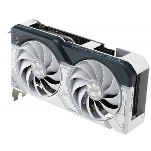 Фото Видеокарта Asus GeForce RTX 4060 Ti Dual OC White 8192MB (DUAL-RTX4060TI-O8G-WHITE)