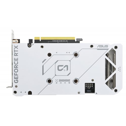 Фото Відеокарта Asus GeForce RTX 4060 Ti Dual OC White 8192MB (DUAL-RTX4060TI-O8G-WHITE)