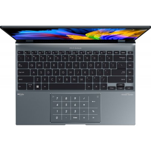 Продать Ноутбук Asus Zenbook 14X OLED UX5401ZA-L7065X (90NB0WM5-M004A0) Pine Grey по Trade-In интернет-магазине Телемарт - Киев, Днепр, Украина фото