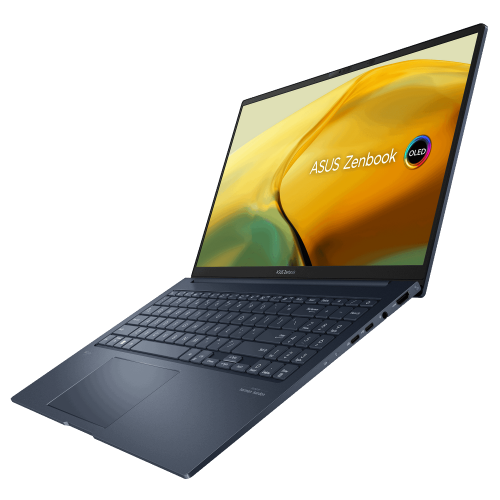 Купить Ноутбук Asus Zenbook 15 OLED UM3504DA-NX149 (90NB1161-M005J0) Ponder Blue - цена в Харькове, Киеве, Днепре, Одессе
в интернет-магазине Telemart фото