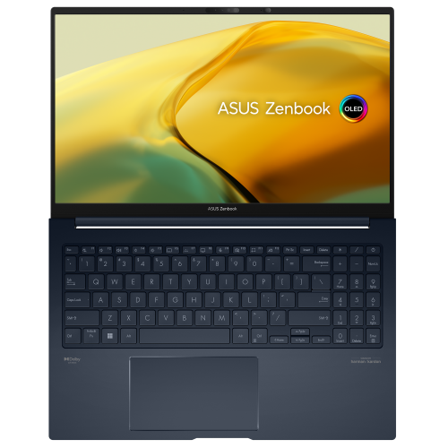 Купить Ноутбук Asus Zenbook 15 OLED UM3504DA-NX149 (90NB1161-M005J0) Ponder Blue - цена в Харькове, Киеве, Днепре, Одессе
в интернет-магазине Telemart фото