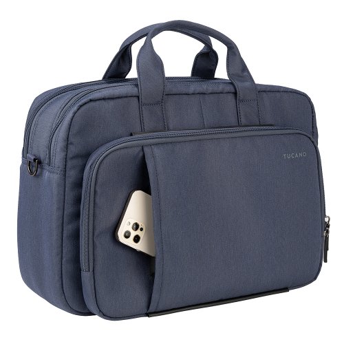 Сумка Tucano 15.6" Flash (BFLASH15-B) Blue купить в Украине: Киев, Днепр, Харьков, Одесса  | Низкая цена, отзывы, характеристики от TELEMART фото