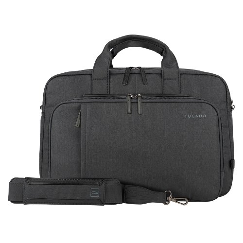 Сумка Tucano 15.6" Flash (BFLASH15-BK) Black купить в Украине: Киев, Днепр, Харьков, Одесса  | Низкая цена, отзывы, характеристики от TELEMART фото