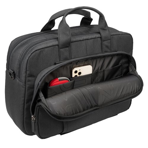 Сумка Tucano 15.6" Flash (BFLASH15-BK) Black купить в Украине: Киев, Днепр, Харьков, Одесса  | Низкая цена, отзывы, характеристики от TELEMART фото