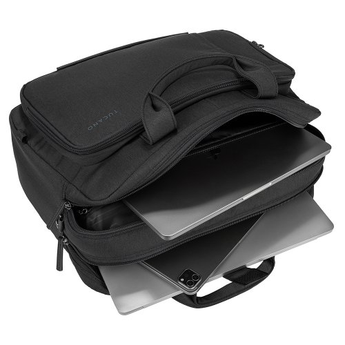 Сумка Tucano 15.6" Flash (BFLASH15-BK) Black купить в Украине: Киев, Днепр, Харьков, Одесса  | Низкая цена, отзывы, характеристики от TELEMART фото