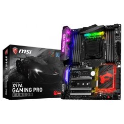 Материнська плата MSI X99A GAMING PRO CARBON (s2011-3, Intel X99)