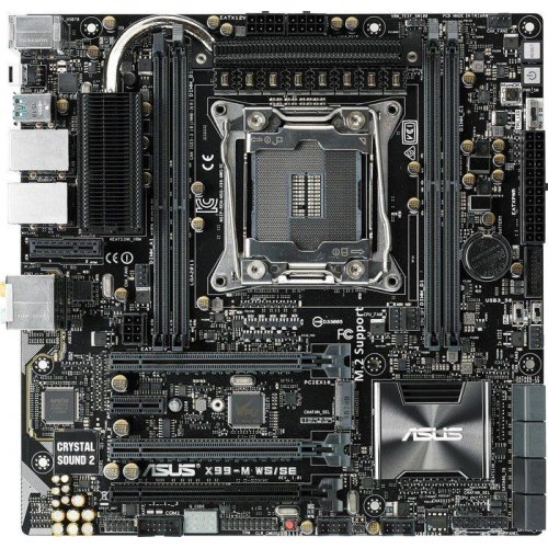 Продати Материнська плата Asus X99-M WS/SE (s2011, Intel X99) за Trade-In у інтернет-магазині Телемарт - Київ, Дніпро, Україна фото