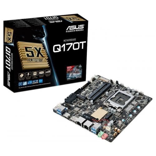Продать Материнская плата Asus Q170T (s1151, Intel Q170 ) по Trade-In интернет-магазине Телемарт - Киев, Днепр, Украина фото