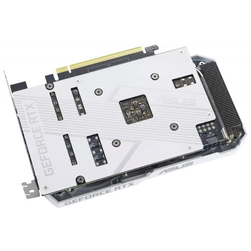 Фото Видеокарта Asus GeForce RTX 3060 Dual OC 8192MB (DUAL-RTX3060-O8G-WHITE FR) Factory Recertified