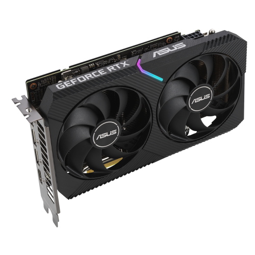 Продати Відеокарта Asus GeForce RTX 3060 Ti Dual Mini OC 8192MB (DUAL-RTX3060TI-O8G-MINI FR) Factory Recertified за Trade-In у інтернет-магазині Телемарт - Київ, Дніпро, Україна фото