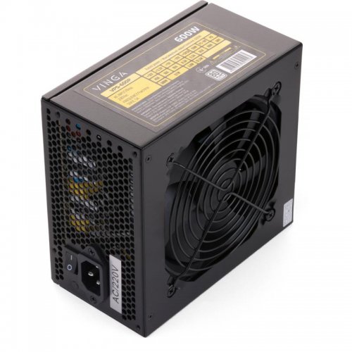 Продать Блок питания Vinga 600W (VPS-600P) по Trade-In интернет-магазине Телемарт - Киев, Днепр, Украина фото