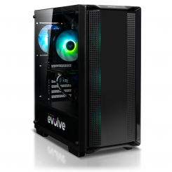 Комп'ютер EVOLVE SpecialPart PBA PC (EVSP-PBAi124FN306-D416S1TBk) Black / Intel Core i5-12400F (2.5–4.4 ГГц), 6 ядер / RTX 3060 / 16 ГБ (DDR4) / 1024 ГБ (SSD)