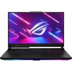 Ноутбук Asus ROG Strix Scar 17 G733PZ-LL060W (90NR0DC4-M004C0) Off Black / 17.3″ (2560x1440, IPS) / AMD Ryzen 9 7845HX (3.0–5.2 ГГц), 12 ядер / NVIDIA GeForce RTX 4080 / 32 ГБ (DDR5) / 1024 ГБ (SSD) / Windows 11 Home