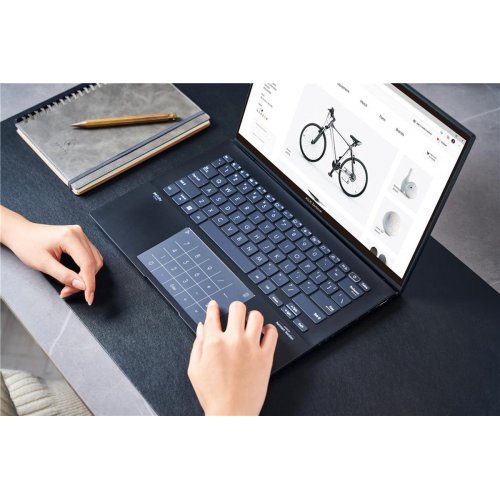 Продать Ноутбук Asus Zenbook 14 OLED UX3402ZA-KM516W (90NB0WC1-M01FK0) Ponder Blue по Trade-In интернет-магазине Телемарт - Киев, Днепр, Украина фото