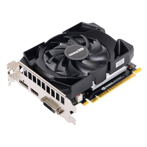 Продати Seller recertified відеокарта Inno3D GeForce GTX 1050 Ti Compact 4096MB (N105T-1SDV-M5CM) (Сліди використання, 510125) за Trade-In у інтернет-магазині Телемарт - Київ, Дніпро, Україна фото
