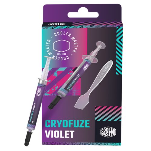 Купить Термопаста Cooler Master CryoFuze Violet 2g (MGY-NOSG-N07M-R1) - цена в Харькове, Киеве, Днепре, Одессе
в интернет-магазине Telemart фото