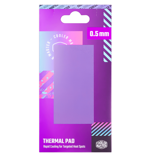 Купить Термопрокладка Cooler Master Thermal PAD 95x45x0.5mm (TPX-NOPP-9005-R1) - цена в Харькове, Киеве, Днепре, Одессе
в интернет-магазине Telemart фото