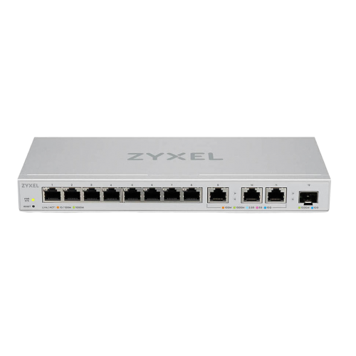 Мережевий комутатор Zyxel XGS1250-12 (XGS1250-12-ZZ0101F) купити в Україні: Київ, Львів, Хмельницький, Тернопіль, Івано-Франківськ | Низька ціна, відгуки, характеристики від TELEMART фото