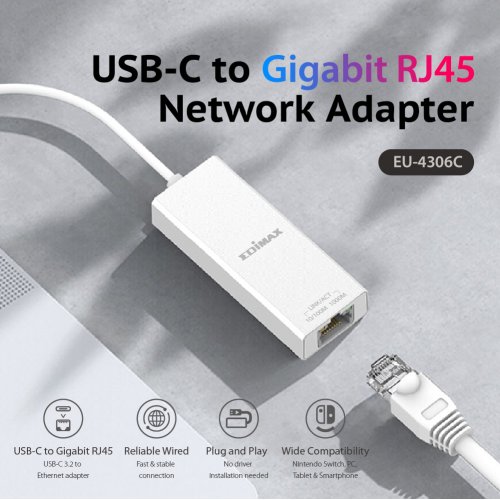 Купить Сетевая карта Edimax EU-4306C - цена в Харькове, Киеве, Днепре, Одессе
в интернет-магазине Telemart фото