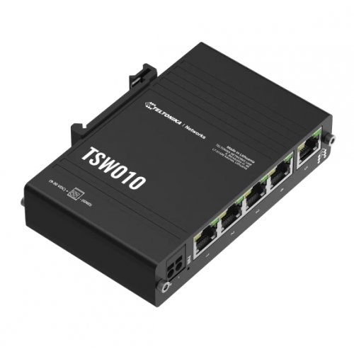 Сетевой коммутатор Teltonika TSW010 (TSW010000000) купить в Украине: Киев, Днепр, Харьков, Одесса  | Низкая цена, отзывы, характеристики от TELEMART фото