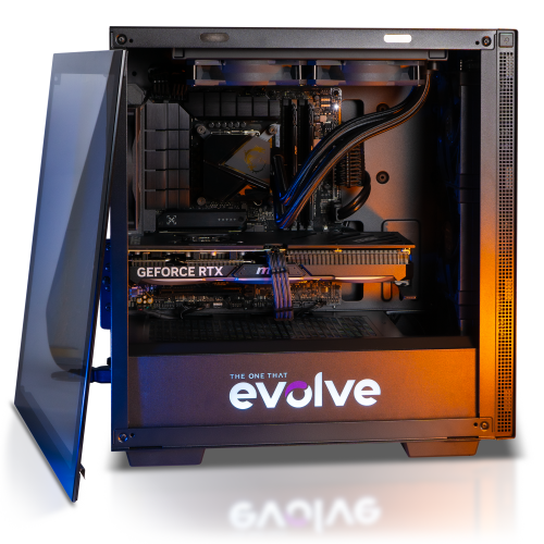 Продати Ігровий ПК EVOLVE SpecialPart Gaming PC (EVSP-GPR760XN407TI-D532S1TBk) Black за Trade-In у інтернет-магазині Телемарт - Київ, Дніпро, Україна фото