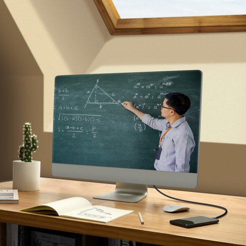 Купить Кабель Baseus High Definition Series Graphene Type-C-HDMI 4K 2m (WKGQ010101) Black - цена в Харькове, Киеве, Днепре, Одессе
в интернет-магазине Telemart фото