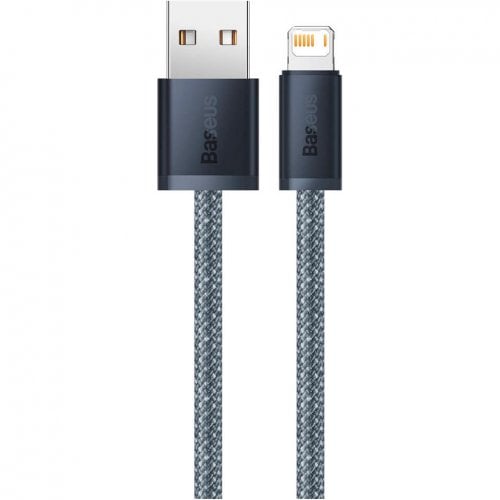 Купить Кабель Baseus Cable Dynamic Series USB-Lightning 2.4A 1m (CALD000416) Slate Gray - цена в Харькове, Киеве, Днепре, Одессе
в интернет-магазине Telemart фото